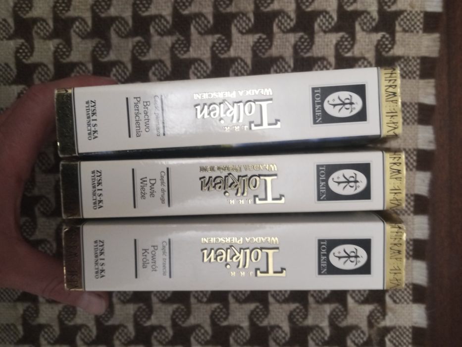 J.R.R. Tolkien Władca Pierścieni Trylogia Zysk S-ka Powrót Króla Dwie