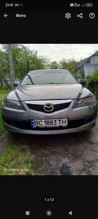 Продаю машину Mazda 6