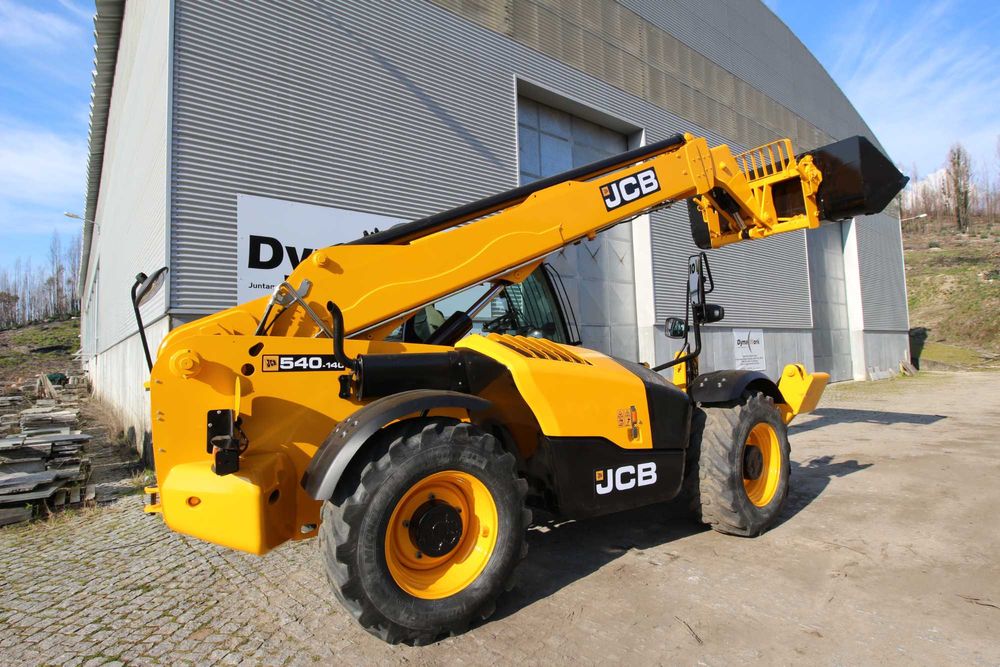 Telescópico todo terreno, JCB como novo 540-140 elevação até 14 metros