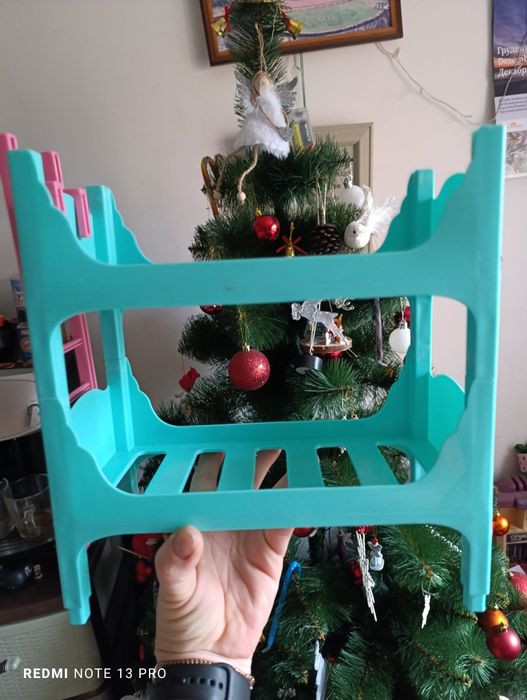 Кукольная двухъярусная кровать