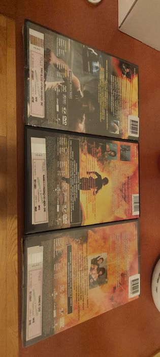 Trilogia filmes Rambo em DVD