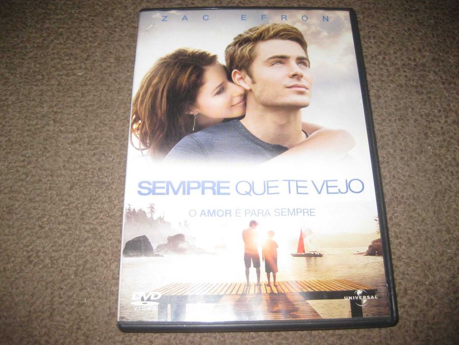DVD "Sempre Que Te Vejo" com Zac Efron