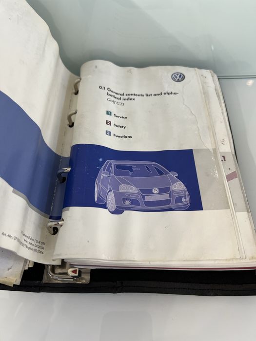 Manual vw golf gti