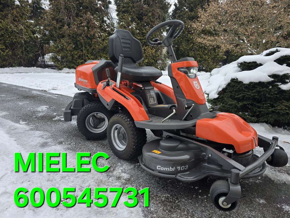 Traktorek kosiarka Husqvarna RIDER R318X 17.5KM B&S pompa JAK NOWY 23r