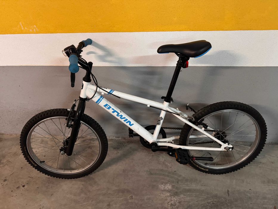 Bicicleta BTwin 20" - Branco - VENDA URGENTE!