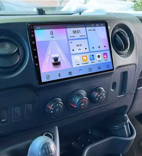 Rádio Android Opel Movano Nissan NV400 Renault Master 2010-21 CARPLAY 2/32Gb 10 polegadas (NOVO)