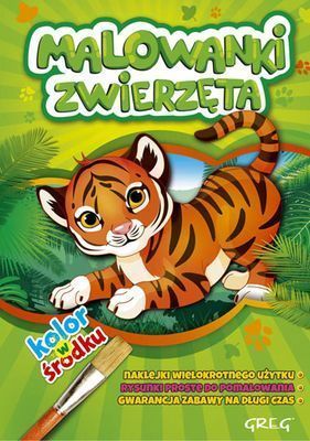 Zwierzęta. Malowanki Greg Nowa Nieużywana