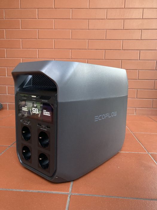 Зарядна станція EcoFloow Delta3 , 1800W 1024Wh Solar Battery ( ДБЖ]UPS