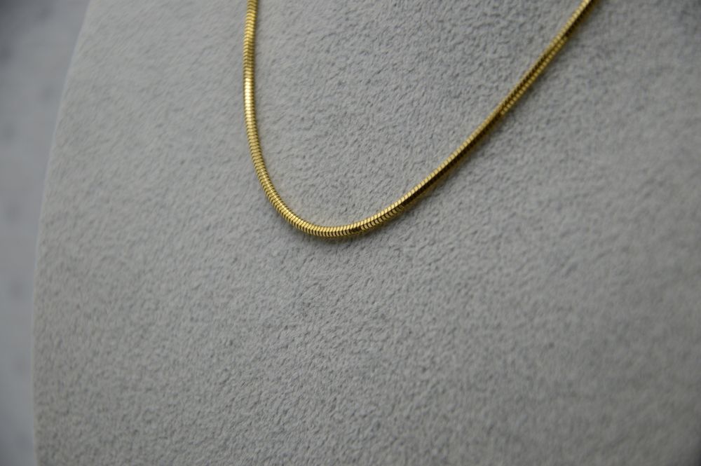 Żmijka Złoty łańcuszek linka Żmijka okrągła 2mm 50 cm 9.09g