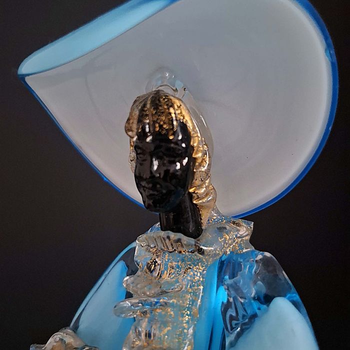 Figurka damy Murano ok 1960 r.