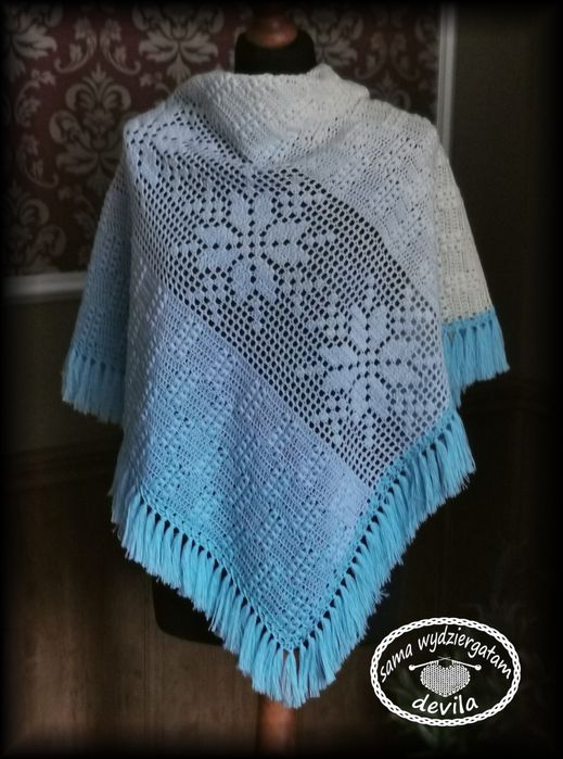 Chusta szydełkowa handmade