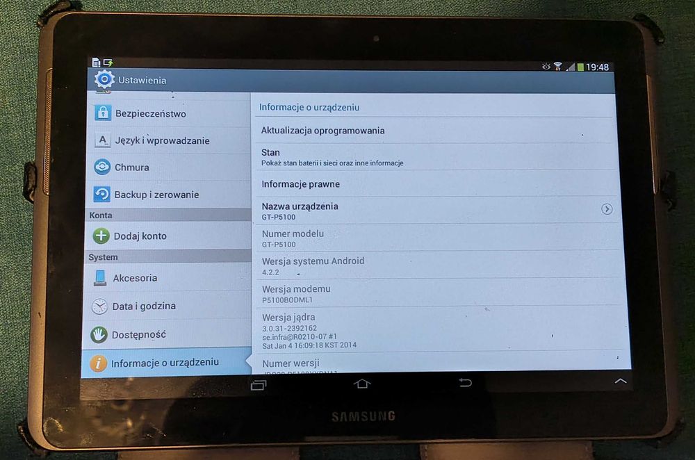 Samsung Galaxy Tab 2 10.1 GT-P5100