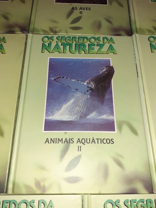Conjunto de 8 livros os segredos da natureza.