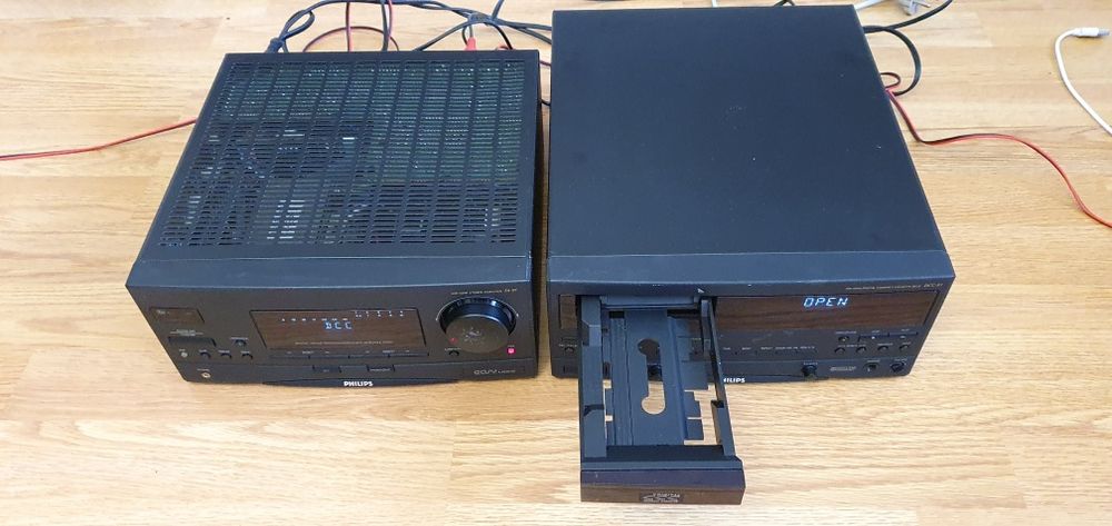 Philips FA-91,Philips DCC-91,wzmacniacz deck kaset DCC