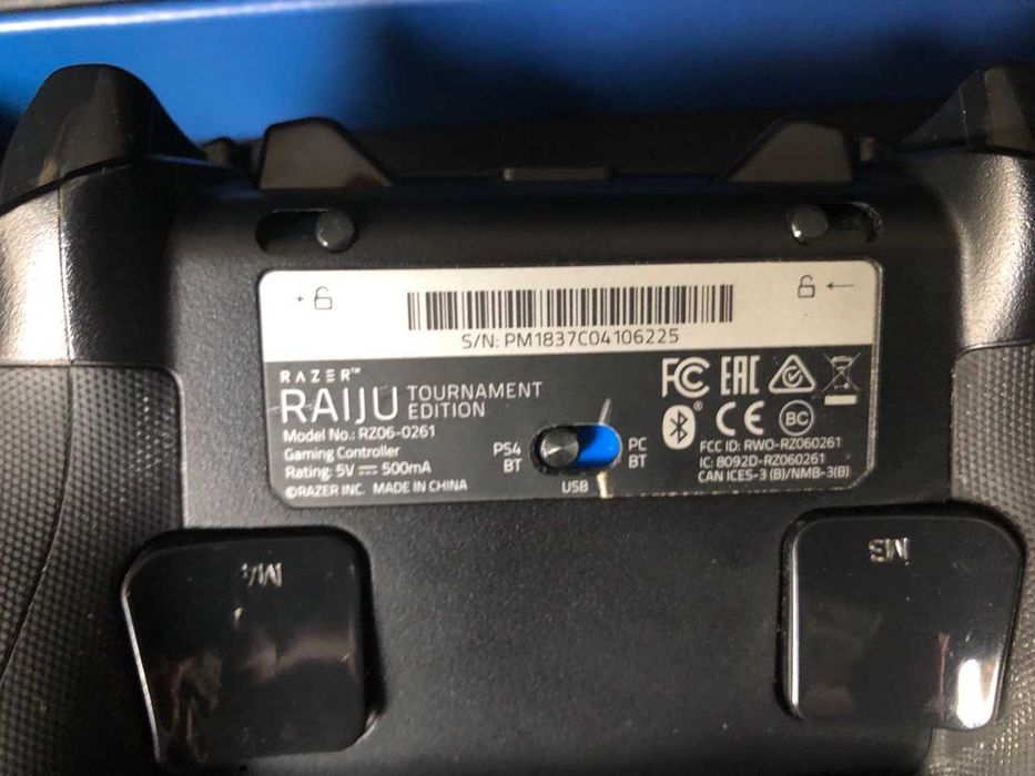 Контролер Razer Raiju Tournament Edition для PS4