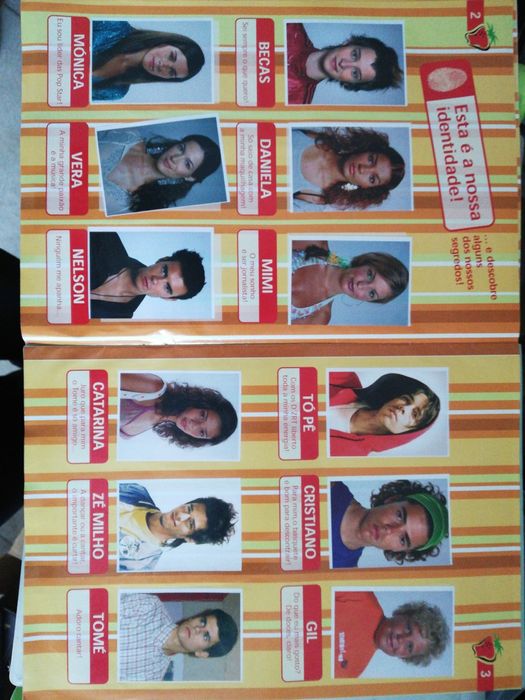 Caderneta dos Morangos com Açúcar