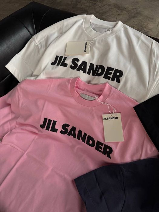 Футболка JIL SANDER розміри S M оверсайз