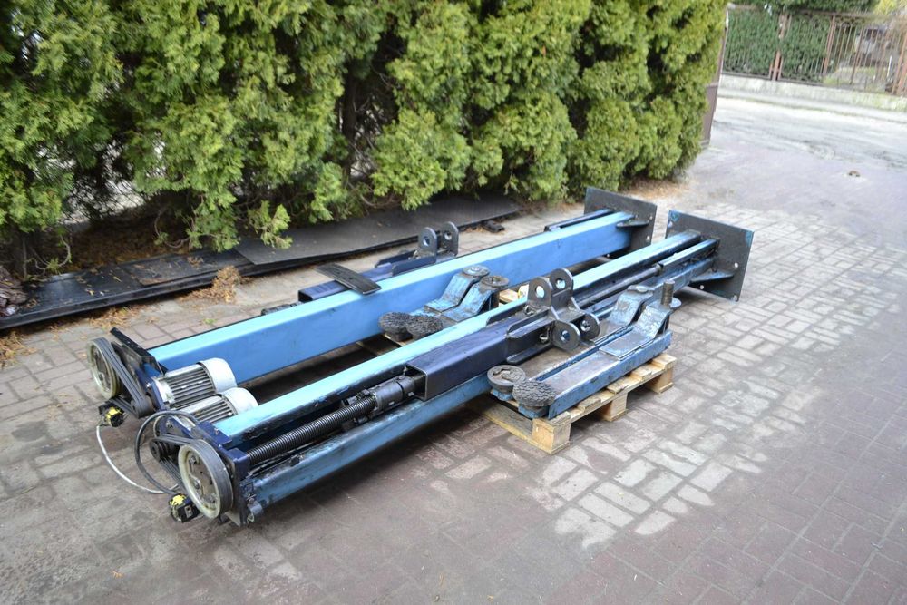 Podnośnik dwukolumnowy Hofmann 3T-14r,wolny przejazd,śrubowy,LOOKNIJ !