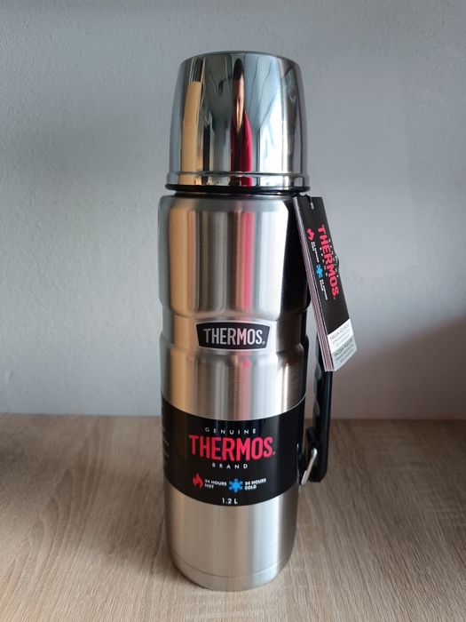 NOWY Termos 1,2L – Stal Nierdzewna / Fabrycznie Nowy!