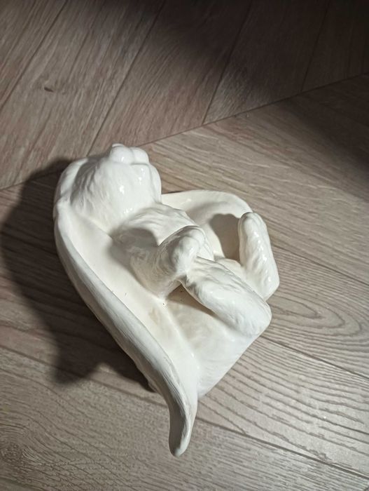 Zajączek figurka ceramiczna zając