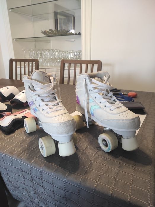 Patins Oxelo + Protecções