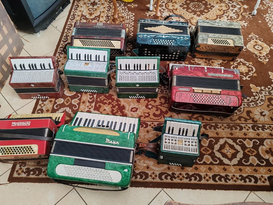 Akordeony 10 sztuk