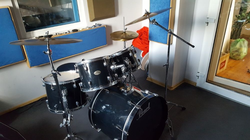 PEARL lata 90', super brzmienie-komplet-perkusja nastrojona!