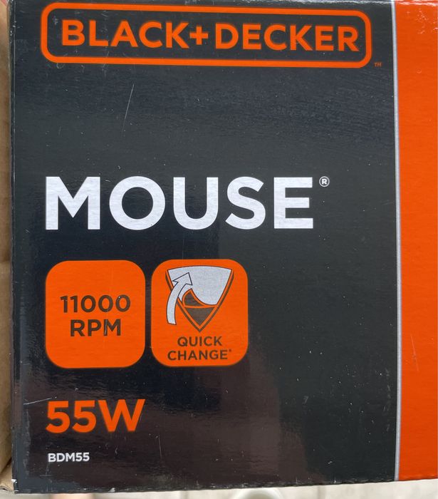 Szlifierka oscylacyjna Black&Decker sieciowe 55 W 230 V