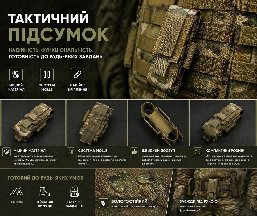 Підсумок для турнікета MOLLE (відкритий)