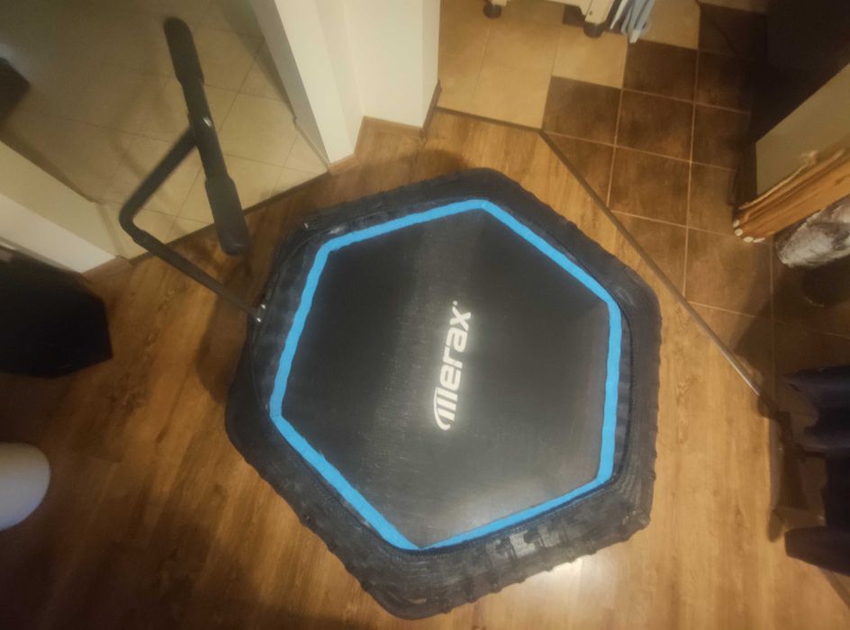 trampolina fitness marex z uchwytem