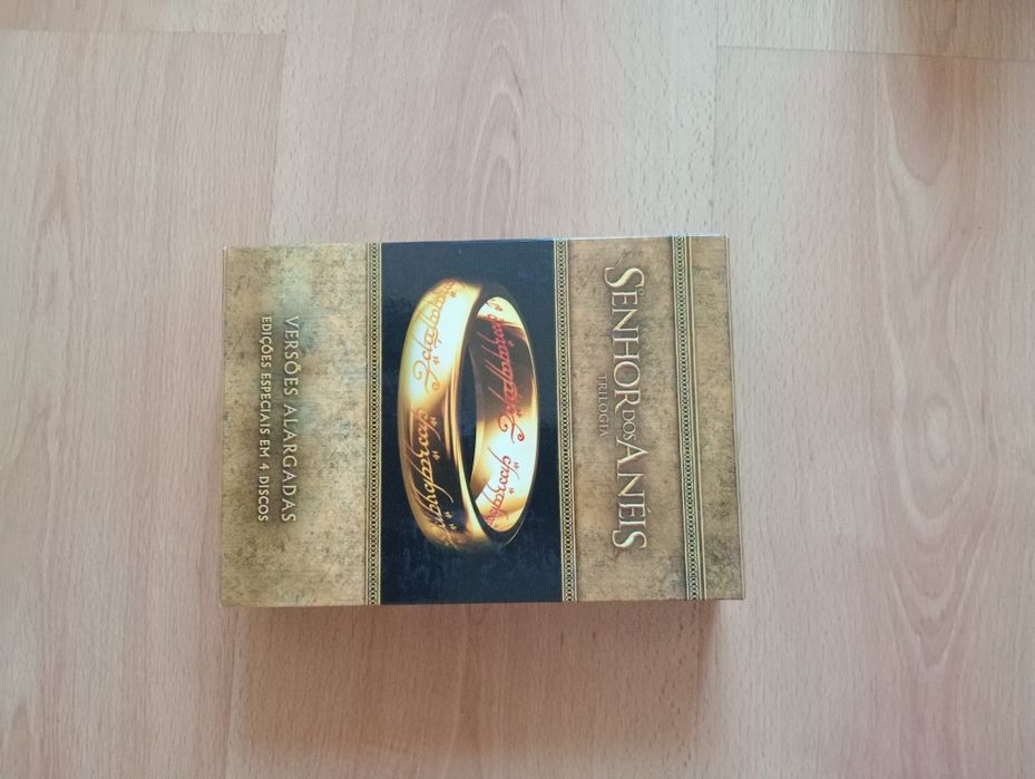 Coleção trilogia senhor dos anéis em DVD