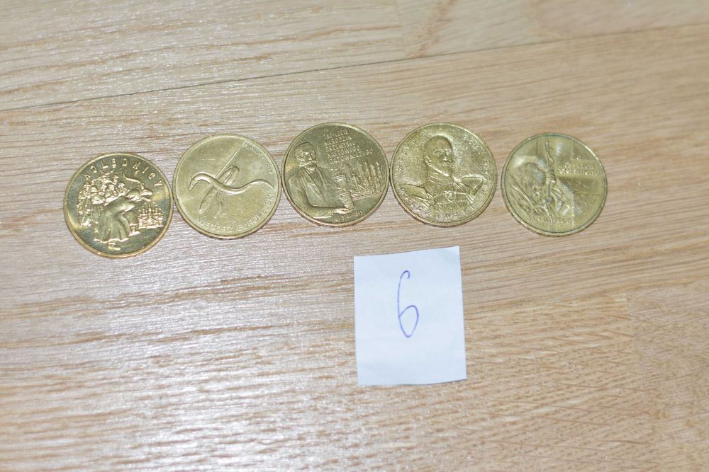 2 zł okolicznościowa warto zestaw 6