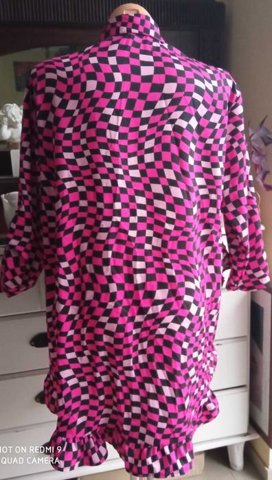 NEW COLLECTION koszula bluzka 130cm pachy amarant fuksja  52 54