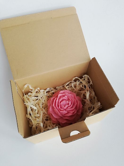 Dzień Matki zestaw breloczek makrama sowa świeca sojowa