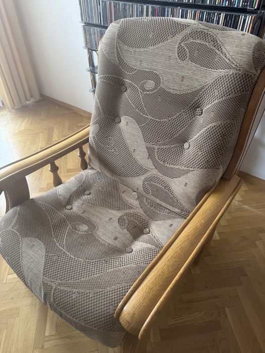 Komplet wypoczynkowy kanapa+ 2 fotele