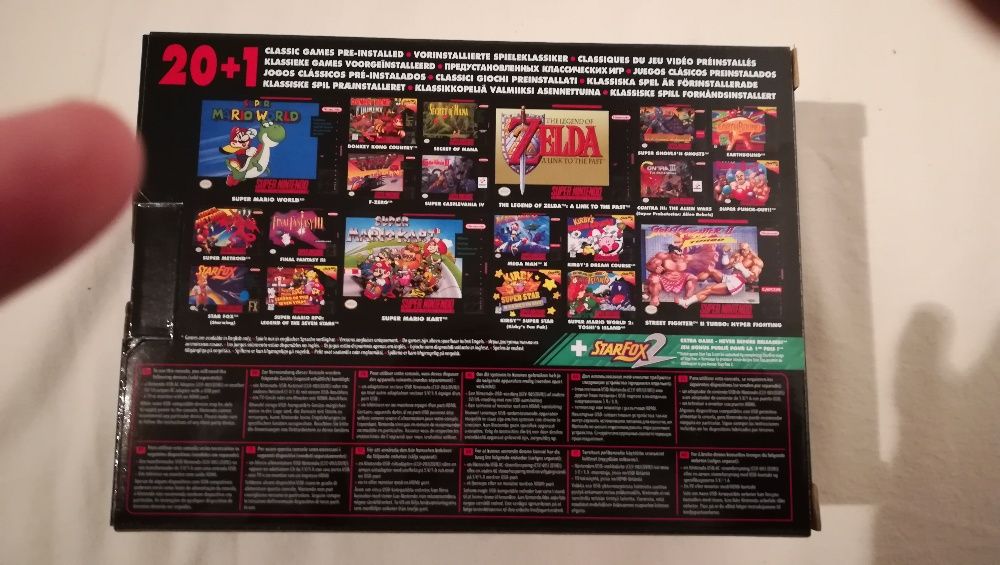 Consola Nova-Nintendo SNES Classic Mini