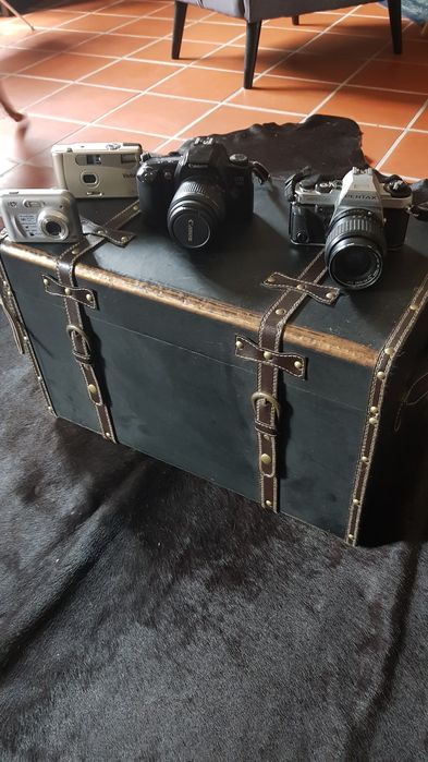 Máquinas fotograficas classicas canon pentax