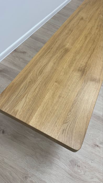 Dębowa ławka japandi drewniana boho loft