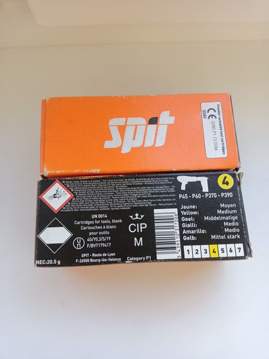 Монтажні патрони для для дюбельного монтажного пістолета Spit