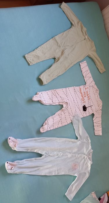 Zestaw - paka ubranek dla dziewczynki - rozmiar 80