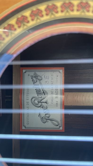 Guitarra clássica José Ramirez de 1996
