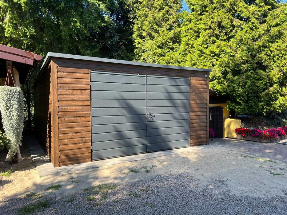 Garaż blaszany 5x5