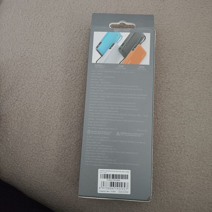 Powerbank fastcharger 55w NOVA