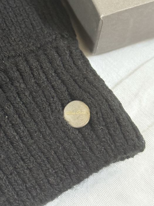 Rick Owens Wool Fingerless Techno Gloves