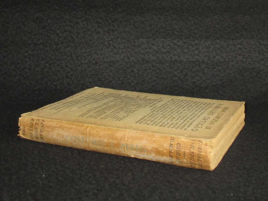 Livro Costumes e perfis Obras Completas de Ramalho Ortigão