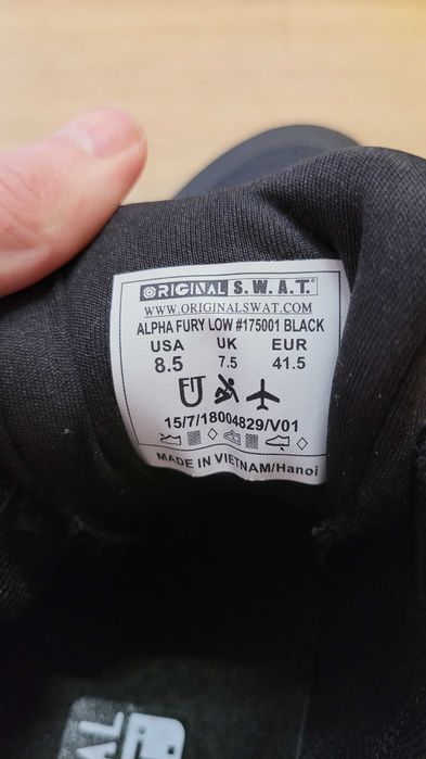 Кросівки тактичні  S.W.A.T Alfa Furi EU 41.5
