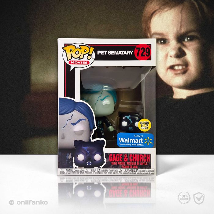 Funko POP! Gage & Church 729 Pet Sematary [Stephen King] + [протектор]