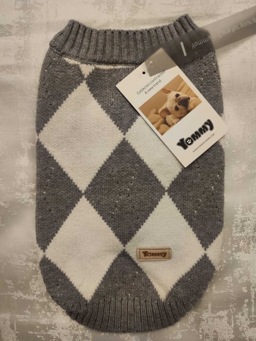 Casaco de Malha para Cão – Novo e Quentinho - L