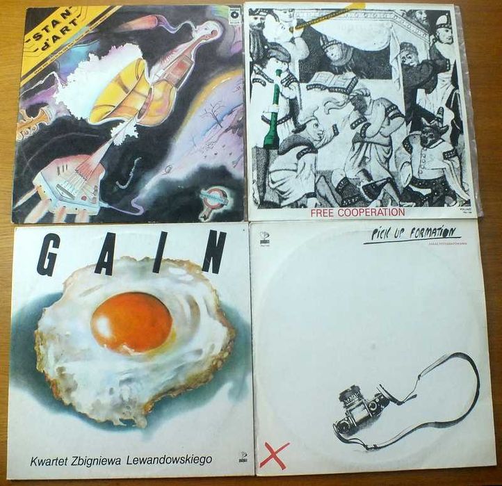 Płyty winylowe winyle POLSKI JAZZ pakiet 4LP za 120zł