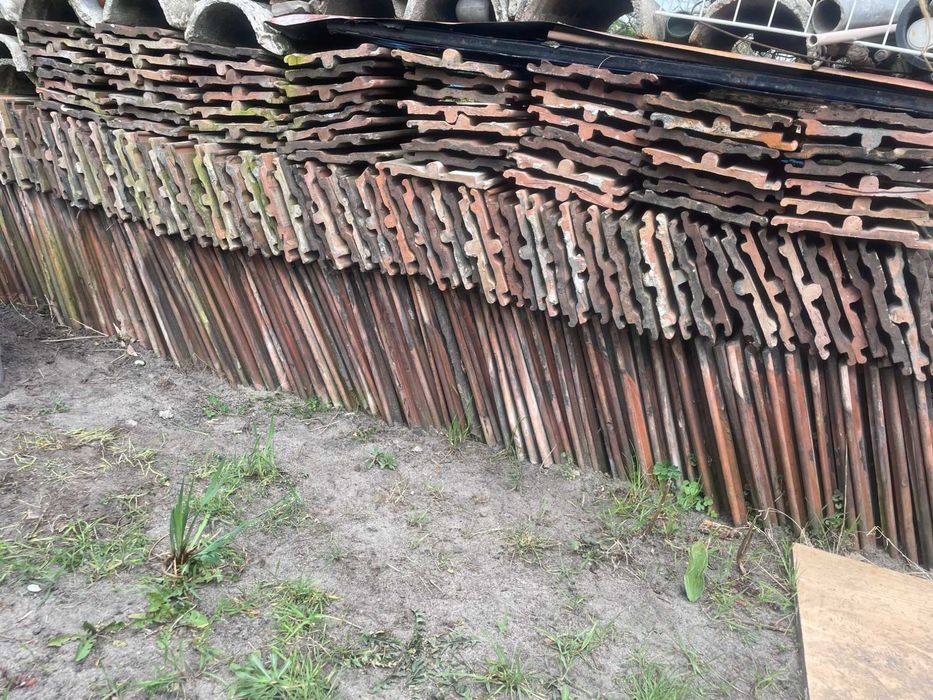 Dachowki ceramiczne uzywana 1500 sztuk